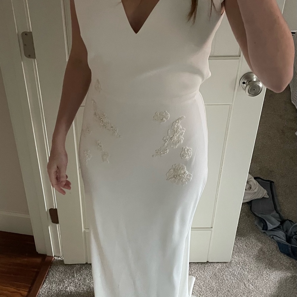 BHLDN Badgley Mischka Sawyer Dress, never worn - Picture 8 of 8